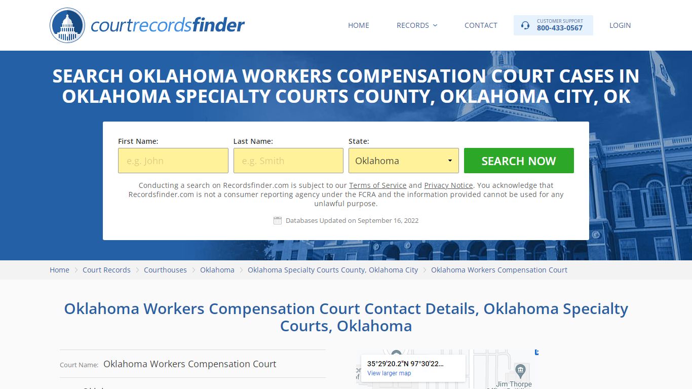 Oklahoma Workers Compensation Court Case Search, Oklahoma City ...